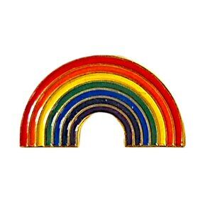 Rainbow Pride Pin LGBTQ+ Enamel Brooch – Pride Month Accessory